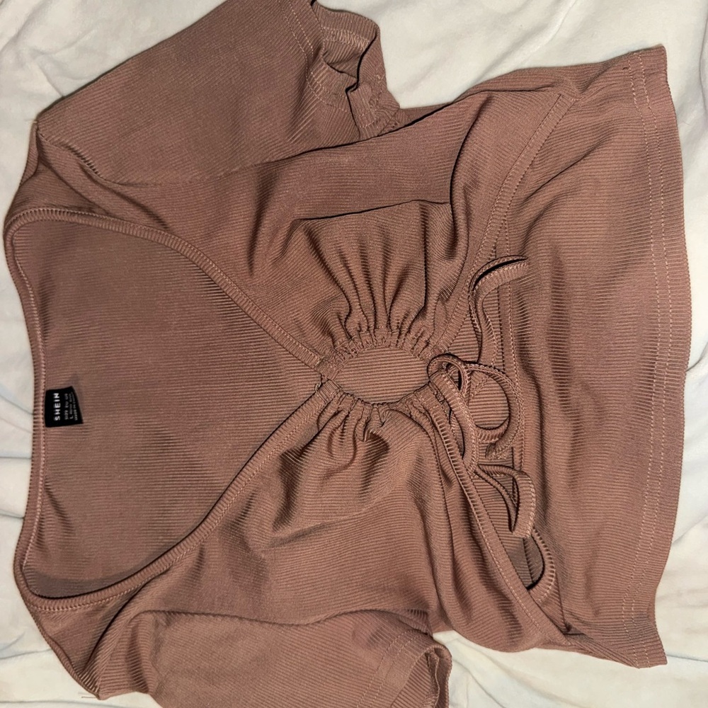SHEIN Ribbed Top